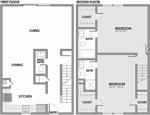 Floor plan Eventide