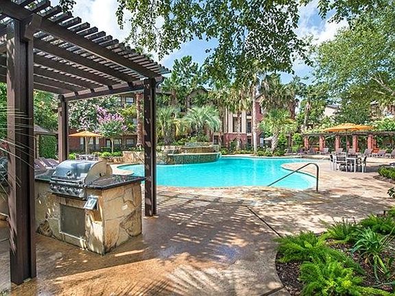 Poolside grills