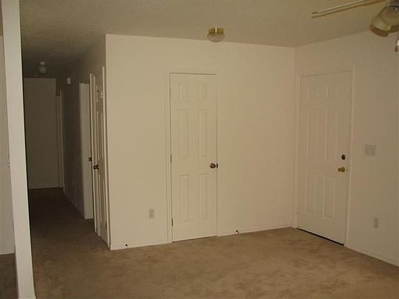 Foyer and living room