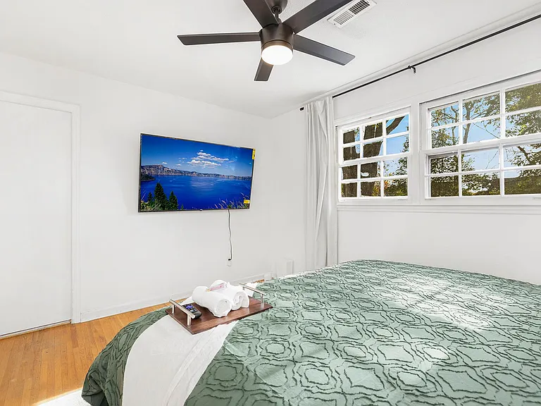 65 in smart TV in the master bedroom