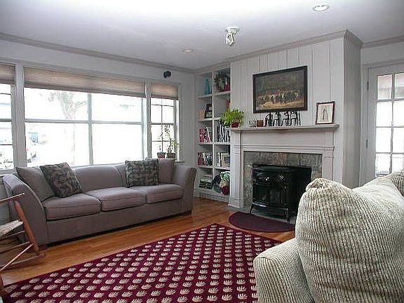 Stone Fireplace Living Room