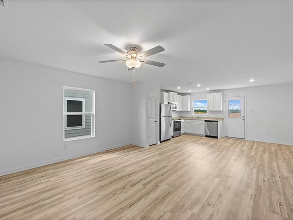 Spacious open floor plan