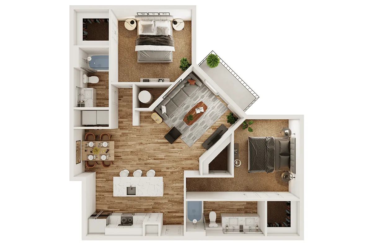 Floor plan B4