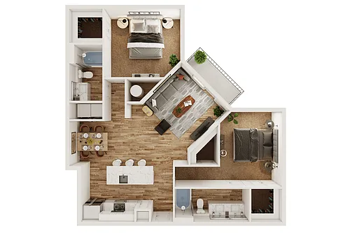 Floor plan B4