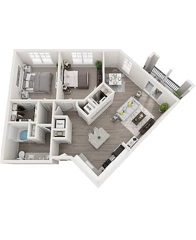 Floor plan B-2