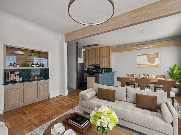 Image has been virtually staged to add furniture