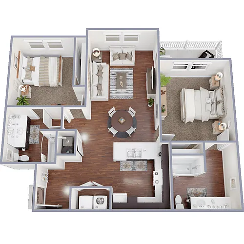 Floor plan El Mesquite ADA