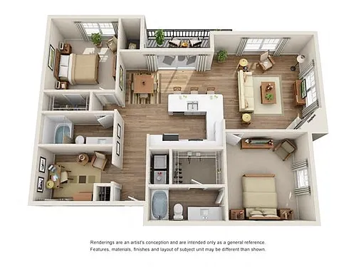 Floor plan B2D