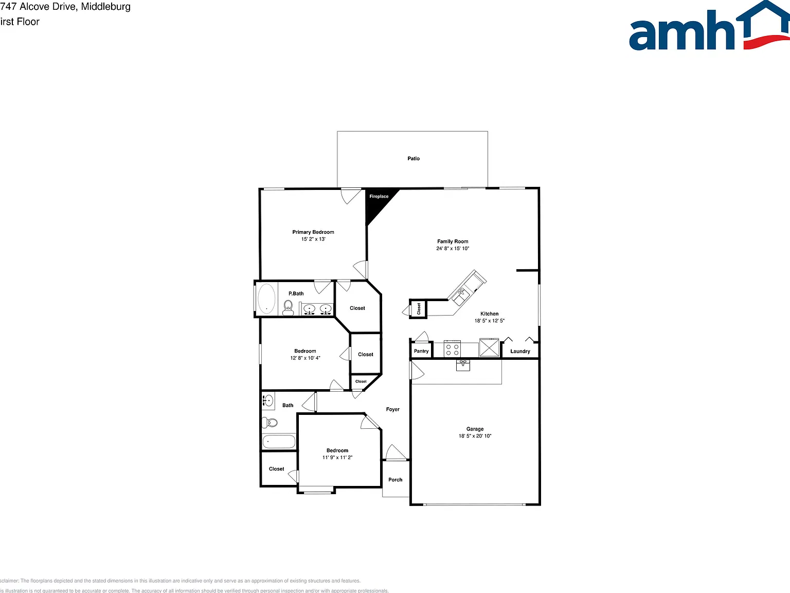 3 bed, 2.0 bath, 1465 sqft, $1,845 — Photo 2
