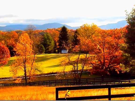 Fall view to Southeast