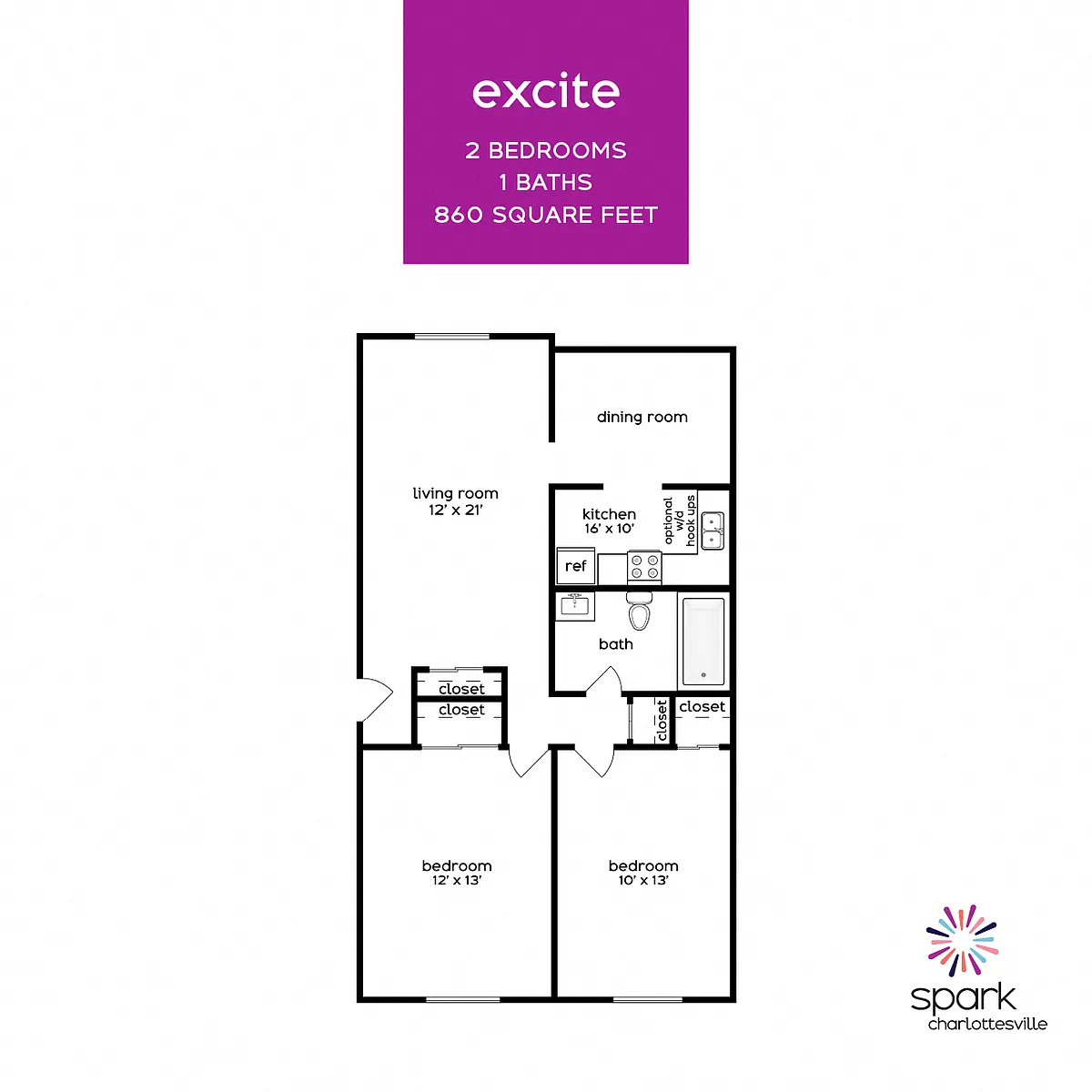 Floor plan Excite