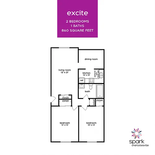 Floor plan Excite
