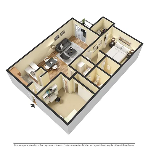 Floor plan 2X2