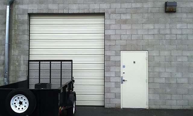 Back entrance