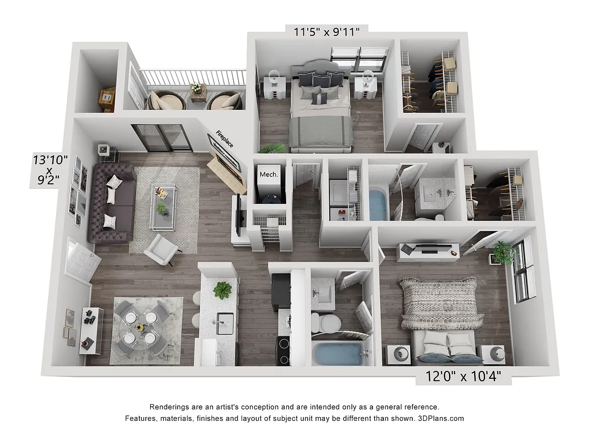 Floor plan Luciano