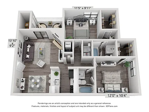 Floor plan Luciano