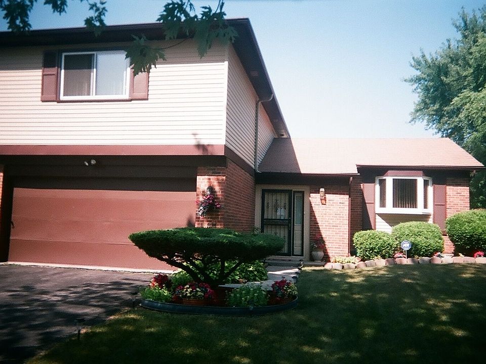 Landscaped front yard