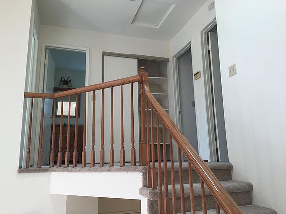 Upstairs landing with new carpet