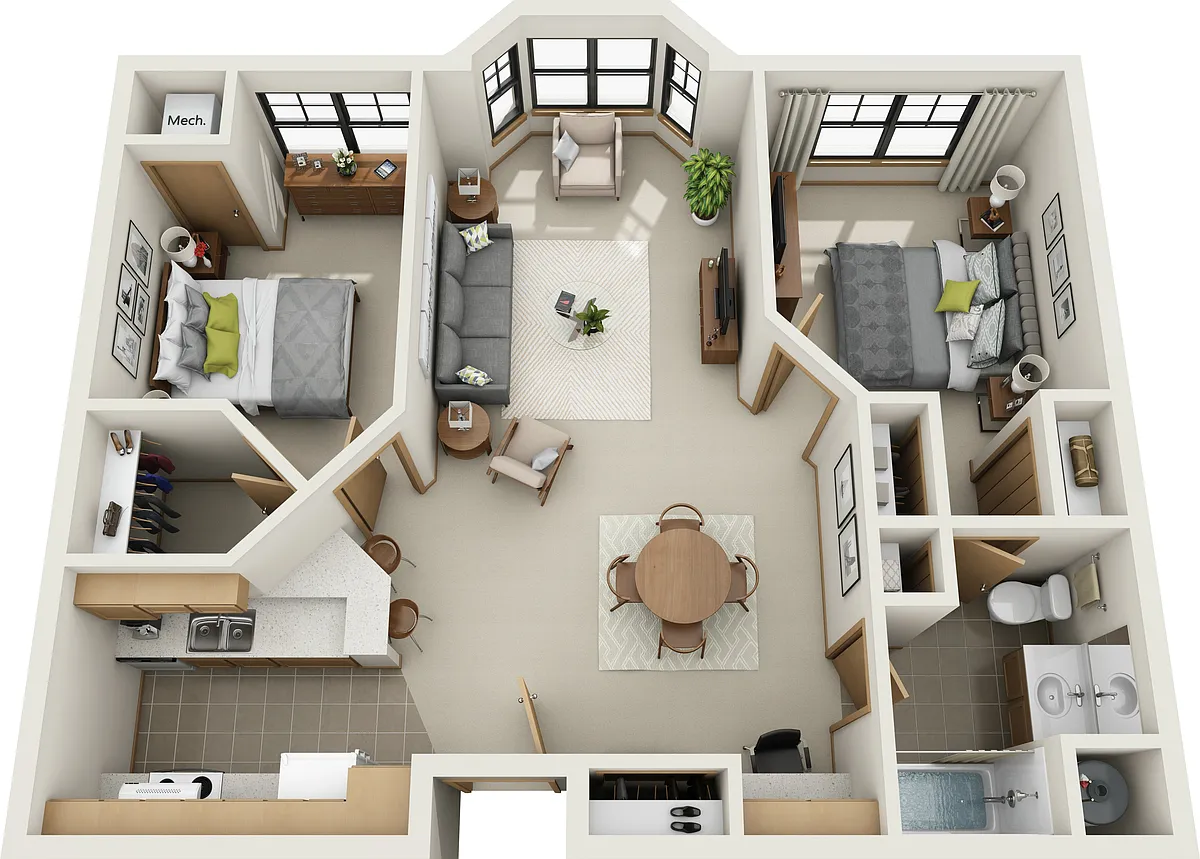 Floor plan Emerson