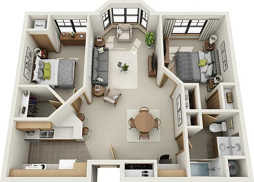 Floor plan Emerson