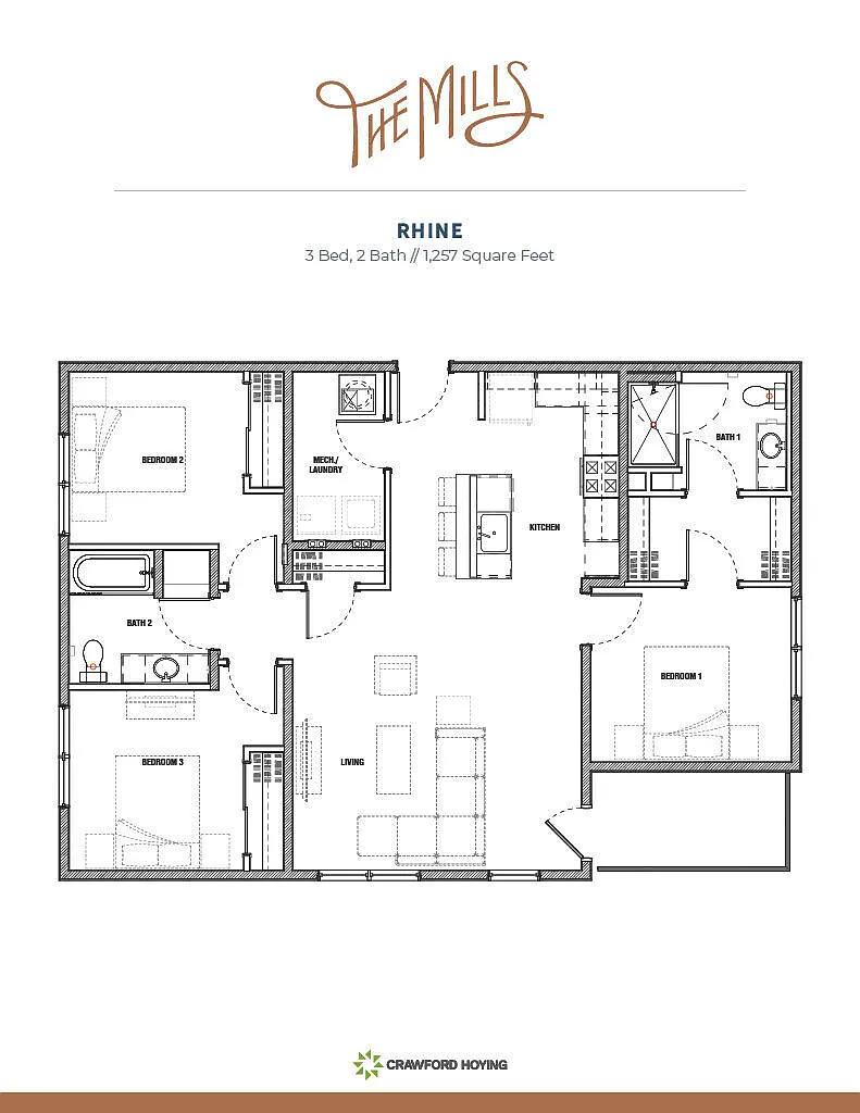 Floor plan Rhine