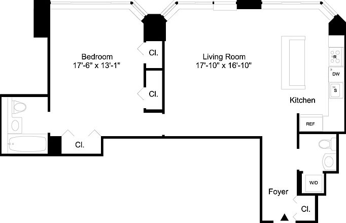 2nd image of 1930 Broadway APT 5R