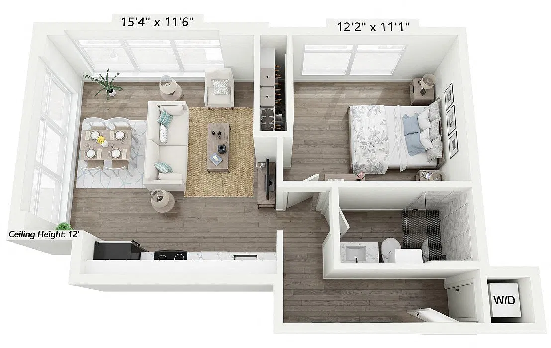 Floor plan Hancock