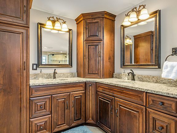 Master bath vanity