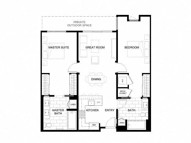 Floor plan B2