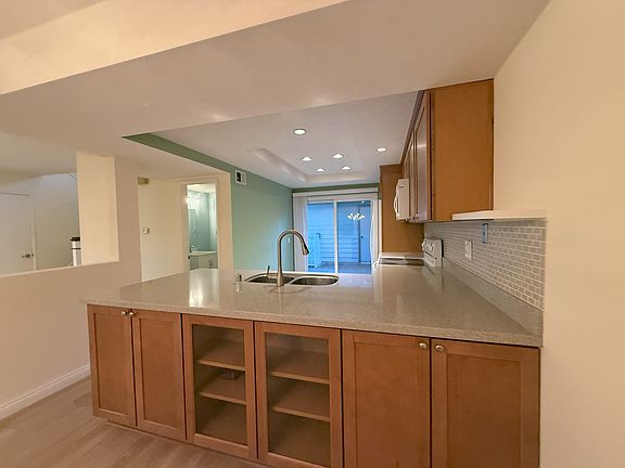 Kitchen and dining area, built ins for extra storage space