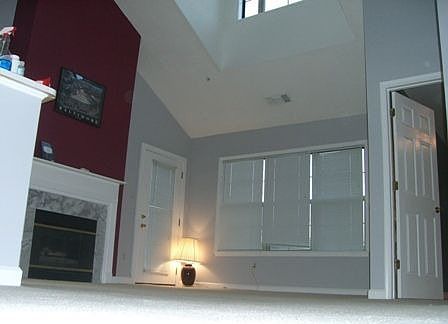 From dinning room looking out.