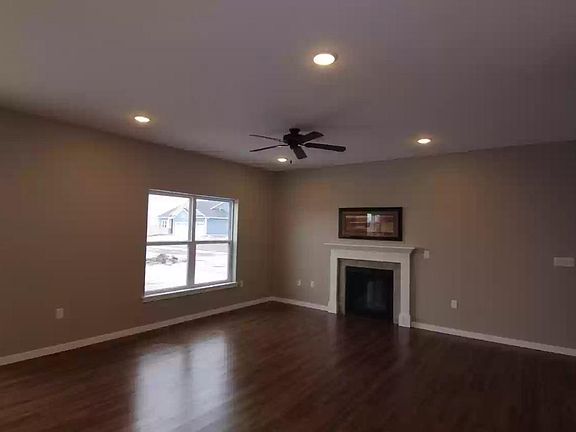 Main floor living area with gas fireplace