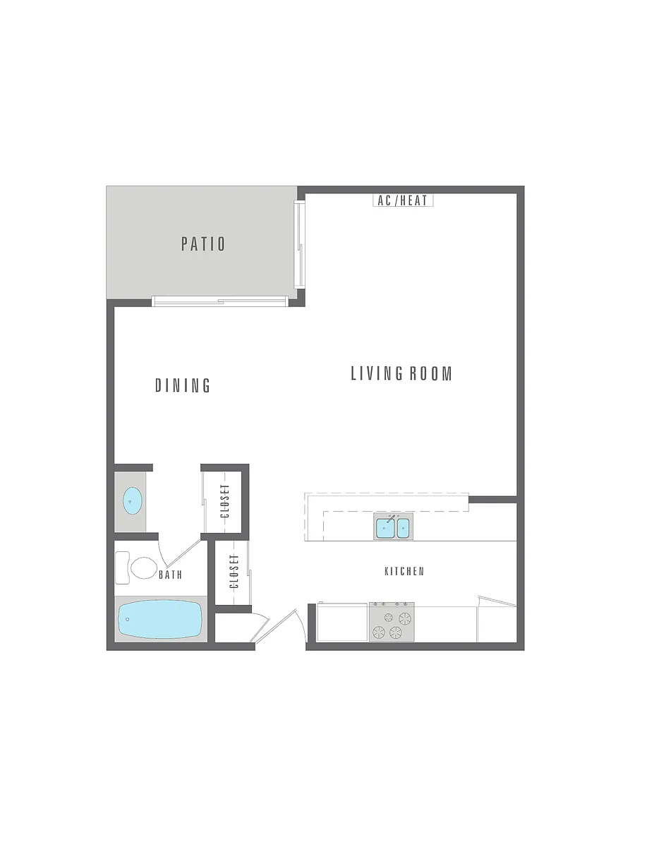 Floor plan Studio