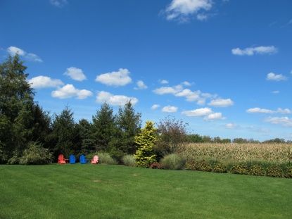 Field views towards Babinskis Farm