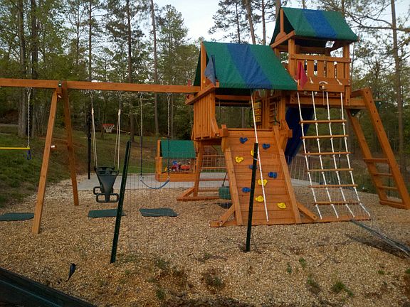 Playground with Basketball