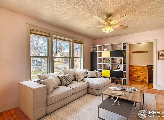 Designer's rendition of living room