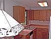 oak cabinets
