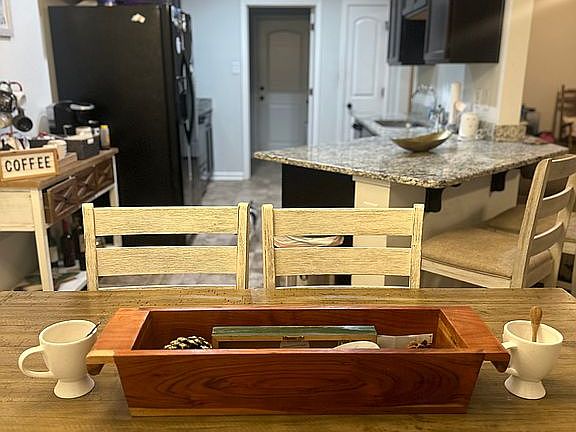 Kitchen from dining 