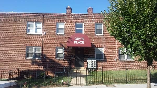 Front of building
