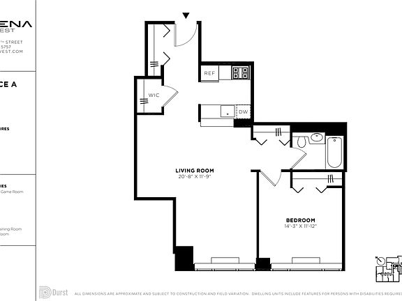 2nd image of 601 W 57th St APT 8A
