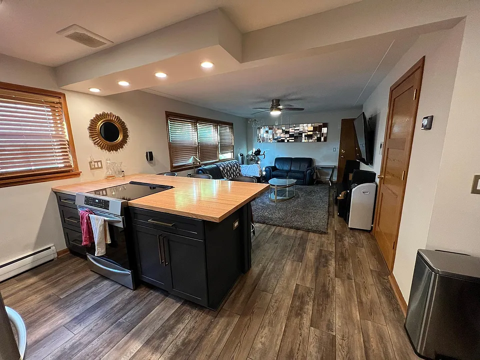 Living Room/ kitchen open concept