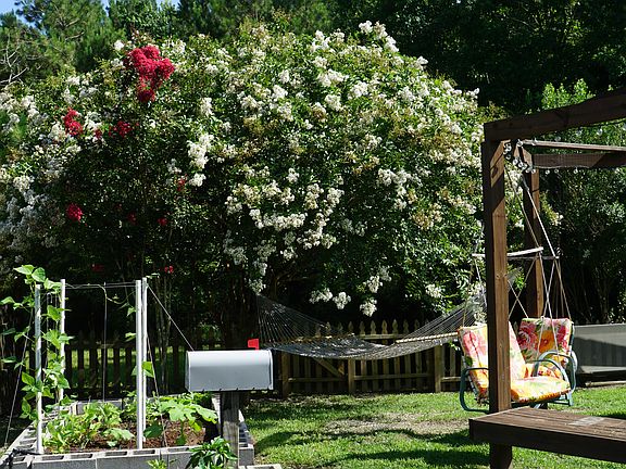 Two 4'x8' sqft gardens