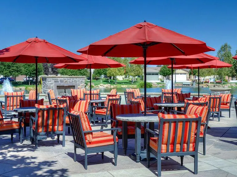 Clubhouse patio