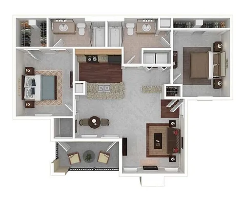 Floor plan B1