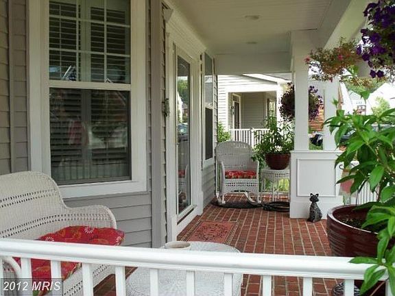 Front porch from side