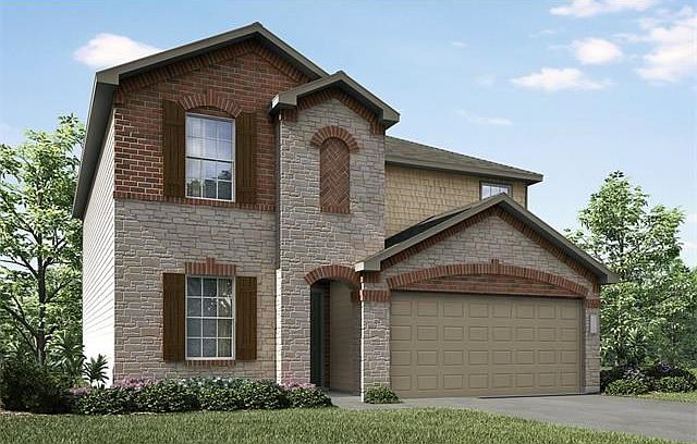 Centex Homes, Sandalwood-R elevation, Rendering