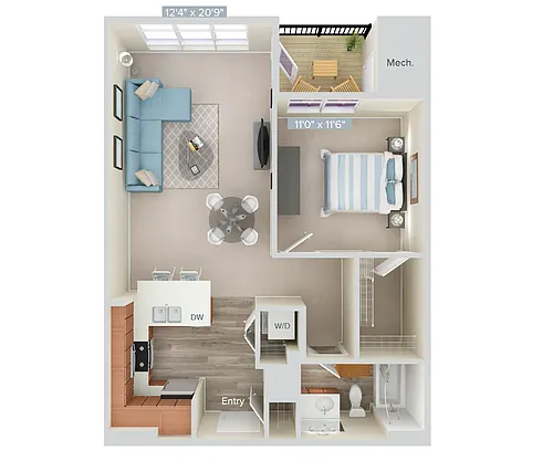 Floor plan A1-756