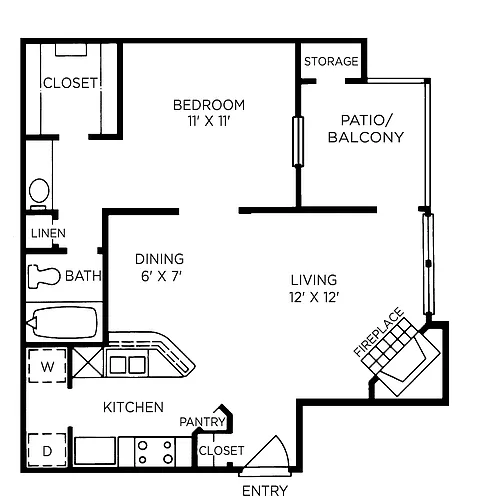 Floor plan Tahoe