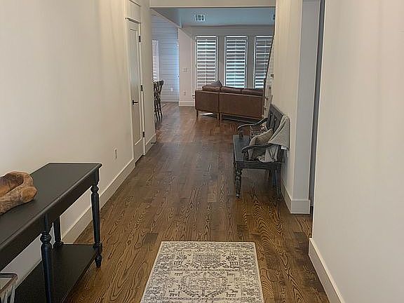 Entry way looking into house