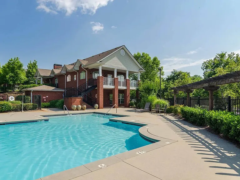 Take a dive in this beautiful swimming pool